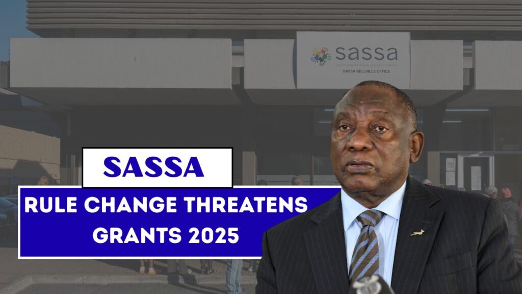 SASSA Rule Change 2025