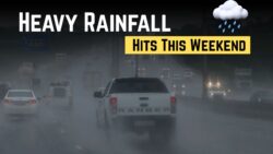 Weekend Weather Warning September 2025 Rainfall and Cold Temperatures Predicted